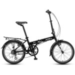 XDS City 20" Folding Bike Black