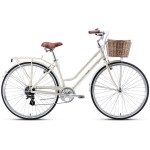 XDS Loretta 700c x 15" Ladies Alloy Retro Bike - Ivory