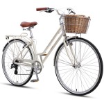 XDS Loretta 700c x 15" Ladies Alloy Retro Bike - Ivory