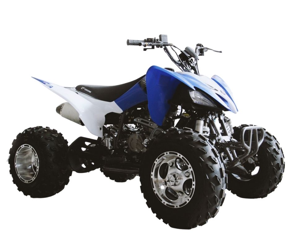 Crossfire Mustang Evo 3 250cc Quad Bike - Blue