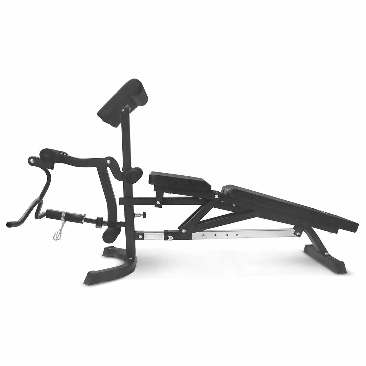 Lifespan CORTEX BN-11 Exercise FID Bench with Preacher Pad & Leg ...