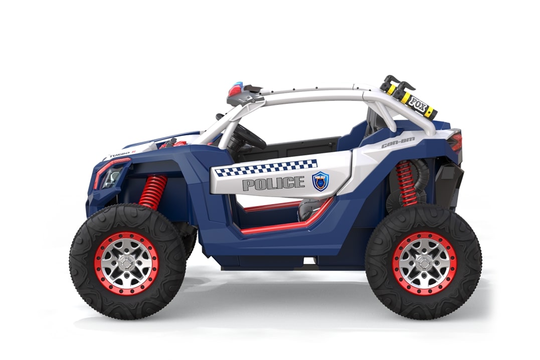 Go Skitz Police Buggy Kids Ride On Blue | Go Easy Australia