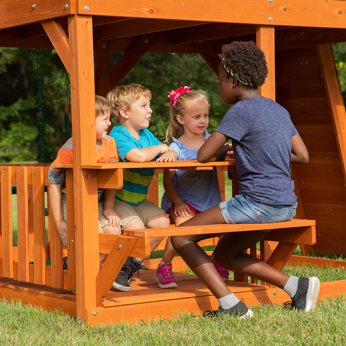 Backyard Discovery Skyfort II Play Set Go Easy Online