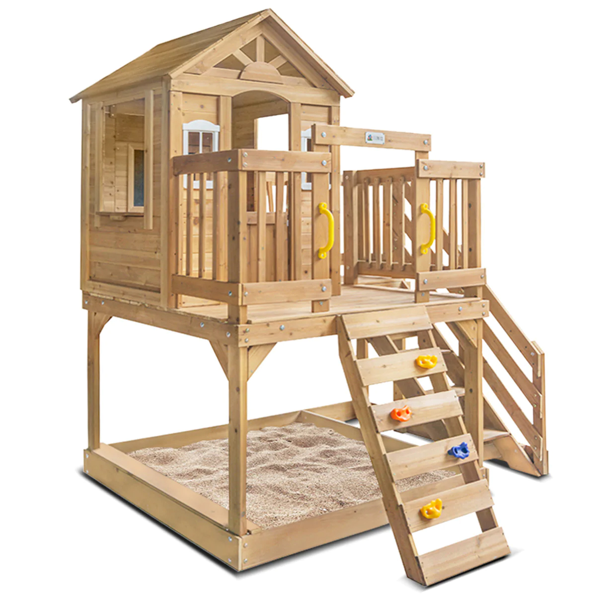 Lifespan Silverton Cubby House with Rock Climbing Wall