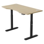 Lifespan ErgoDesk Automatic Standing Desk 1800mm (Oak) + Cable Management Tray