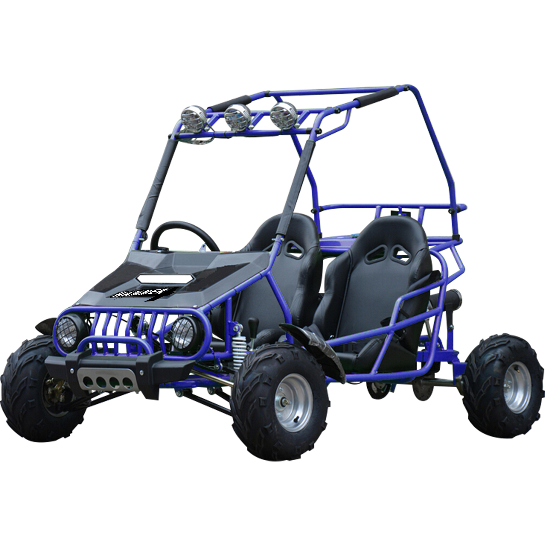 blue buggy