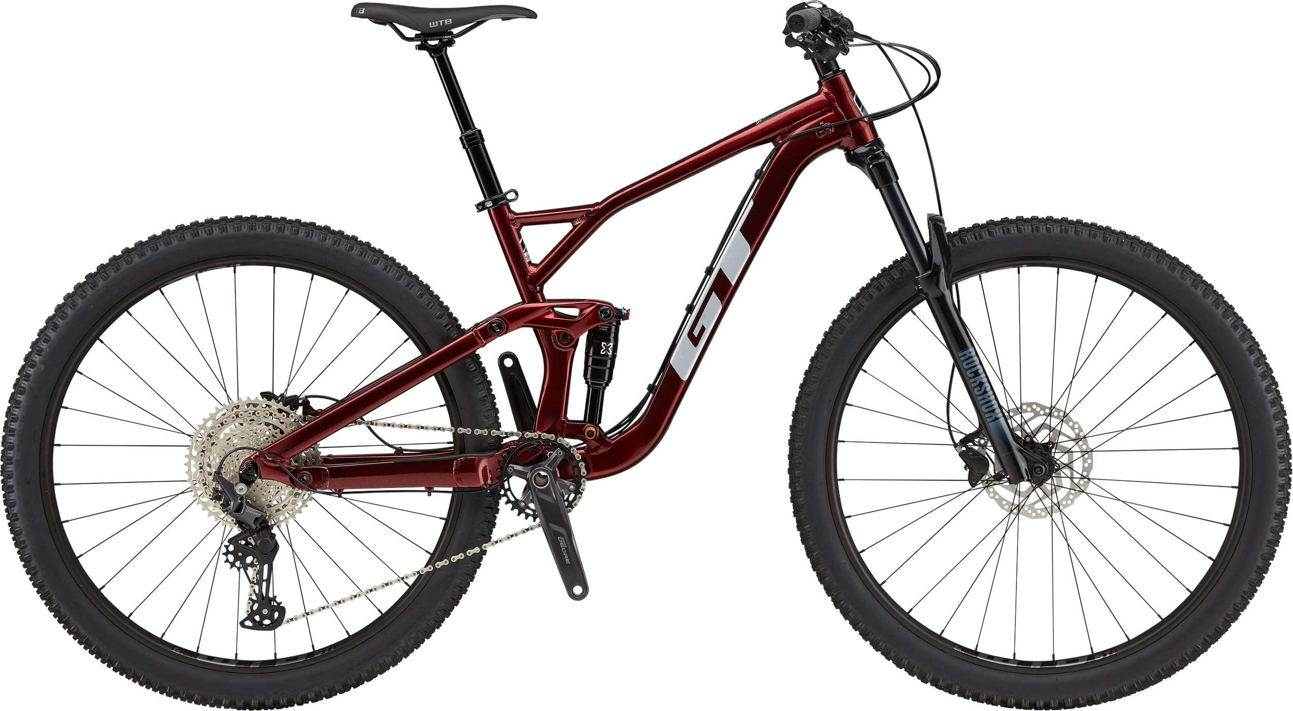 red gt mountain bike